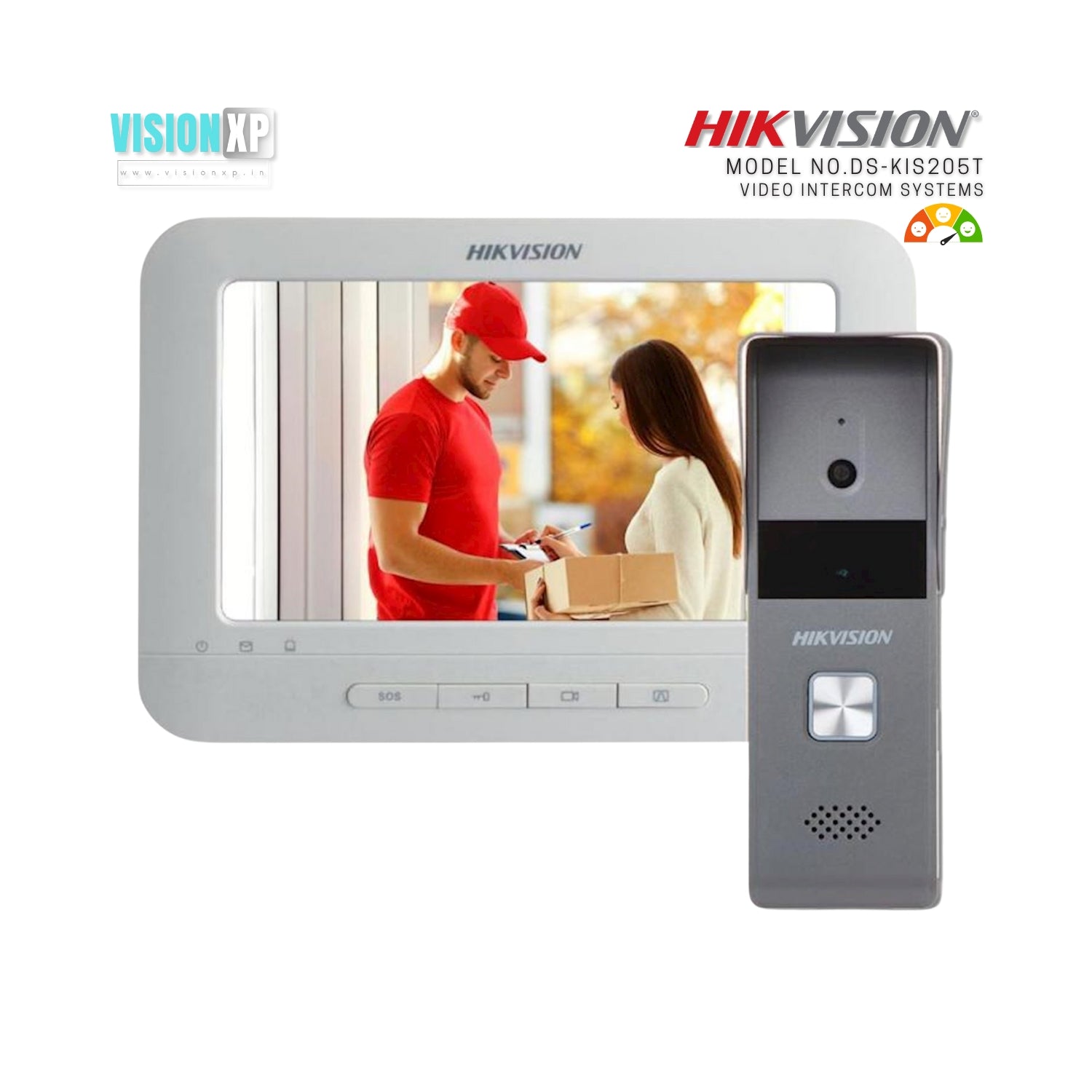 Hikvision DS-KIS205T Video Door Phone Kit – Techfinder Electronics