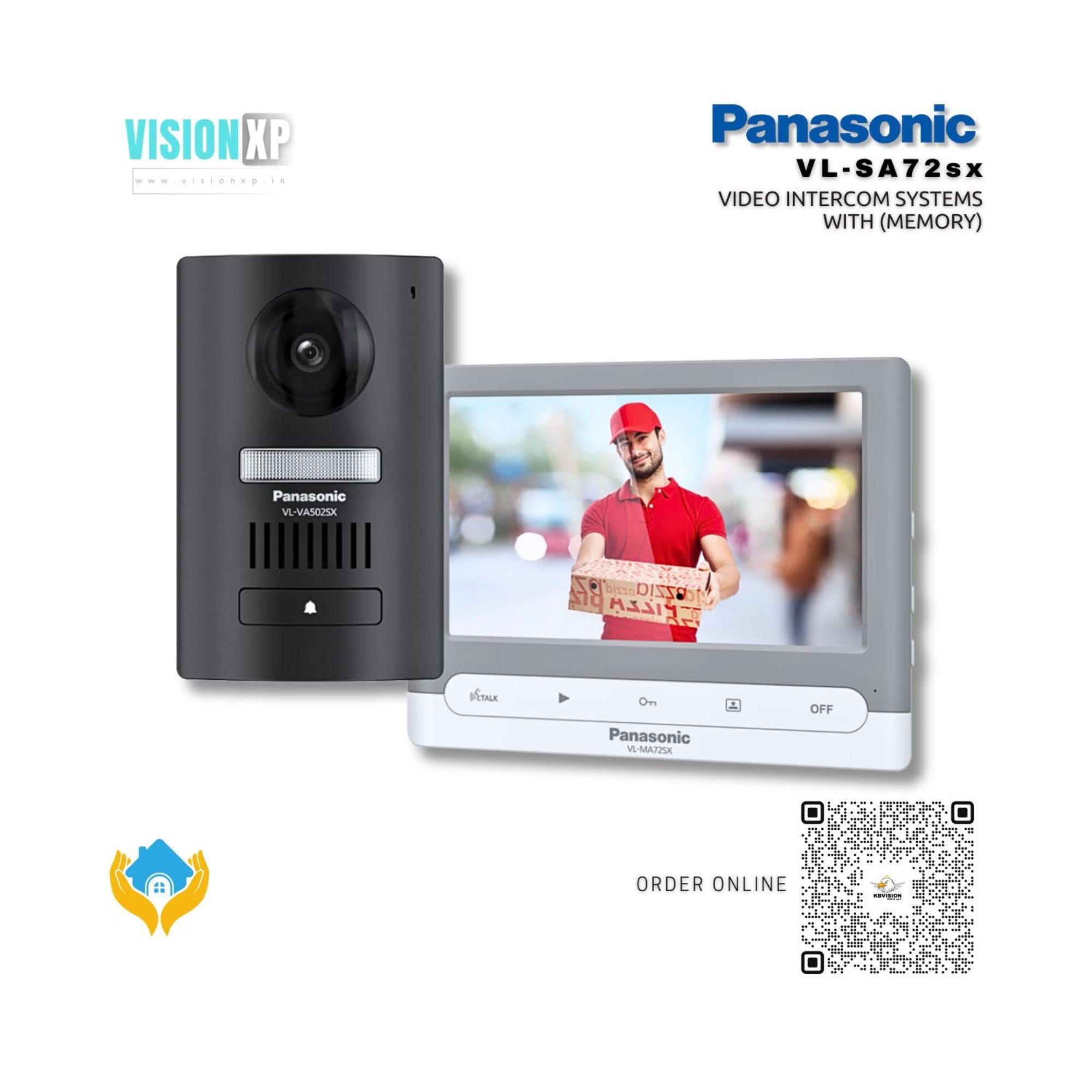 PANASONIC VL-SA72SX VIDEO DOOR BELL WITH MEMORY LOWEST PRICE
