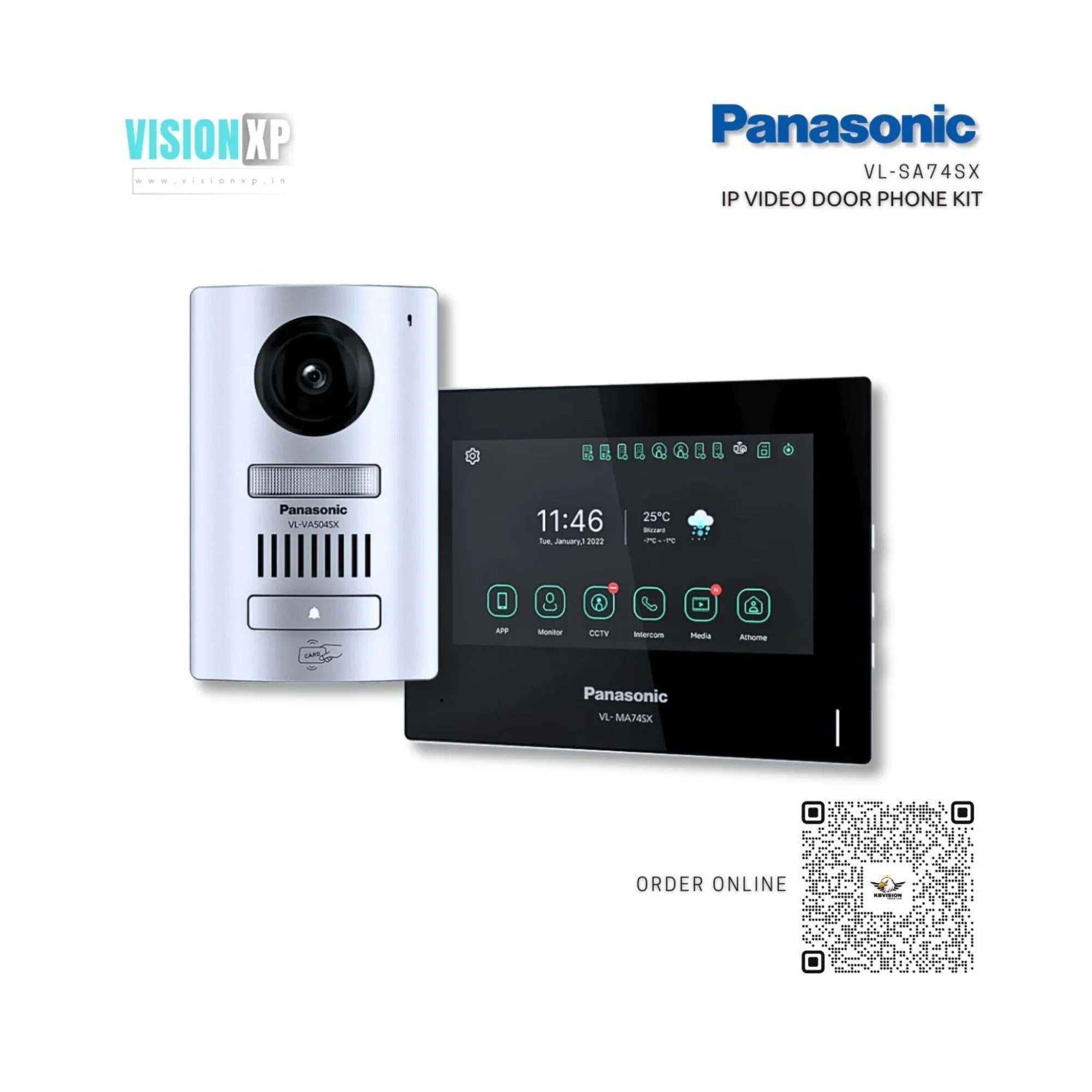 Panasonic VL-SA74SX Video Intercom Kit | Panasonic – Techfinder