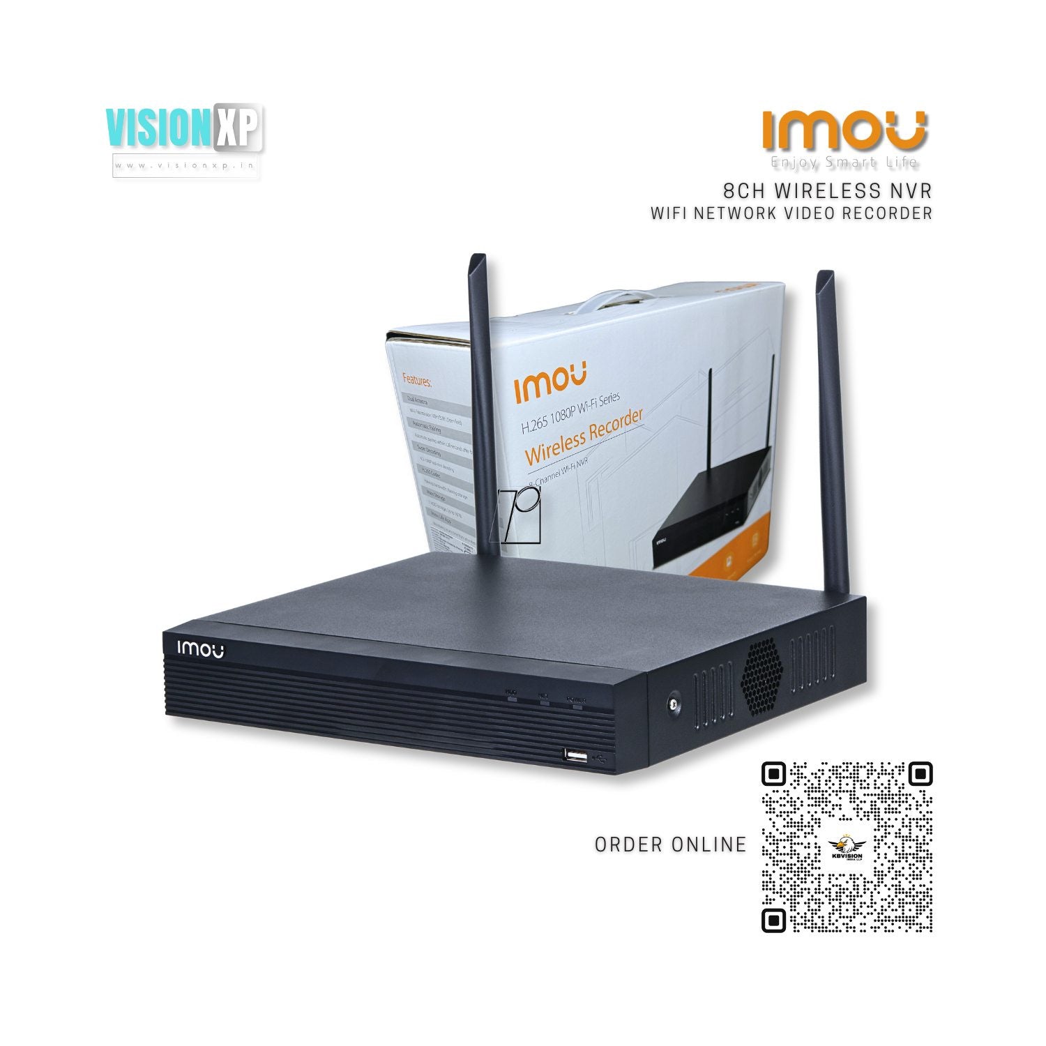 Ajax Systems - NVR HAC Recorder - HDMI - 8 Kanalen - Zwart Ajax Systems - NVR HAC Recorder - HDMI - 8 Kanalen - Zwart