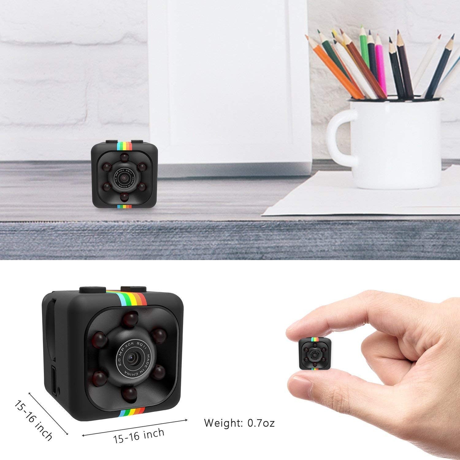 1080p Hidden Smallest Spy Camera