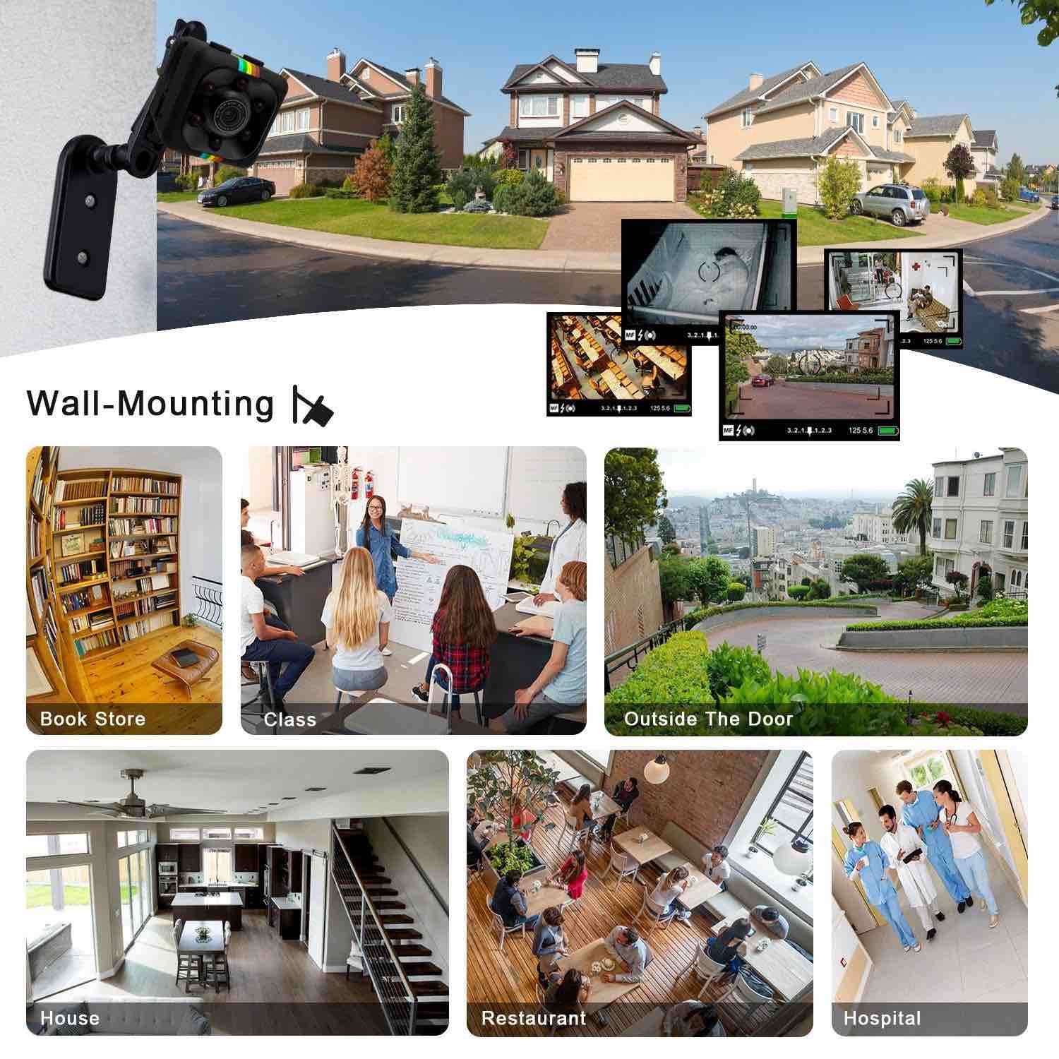 1080p Hidden Smallest Spy Camera