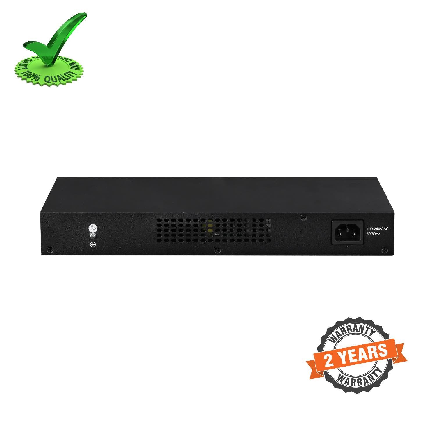 Dahua DH-PFS3125-24ET-190 24-Port FE PoE+ 1-Port Gigabit PoE Switch