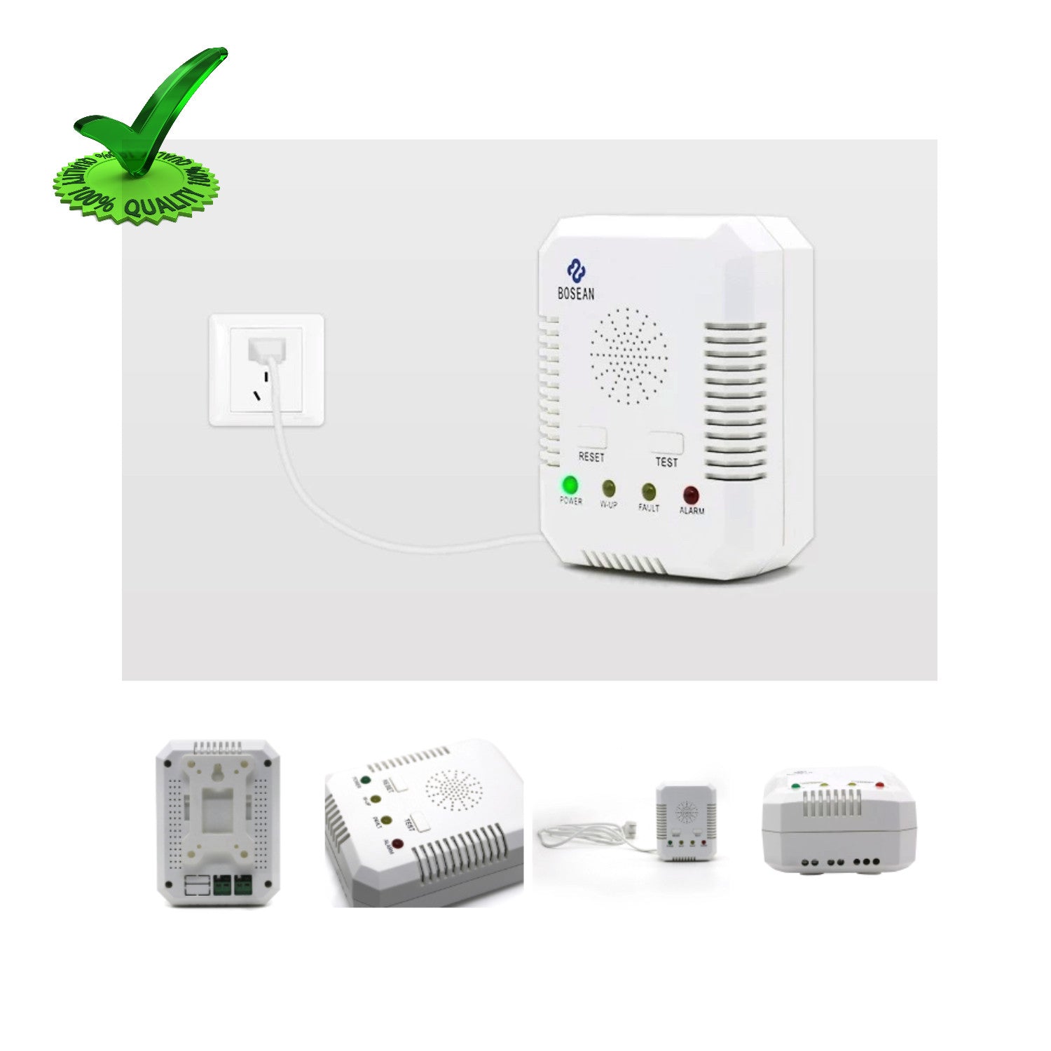 Bosean BH H1 Portable LPG Gas Leak Detector Alarm