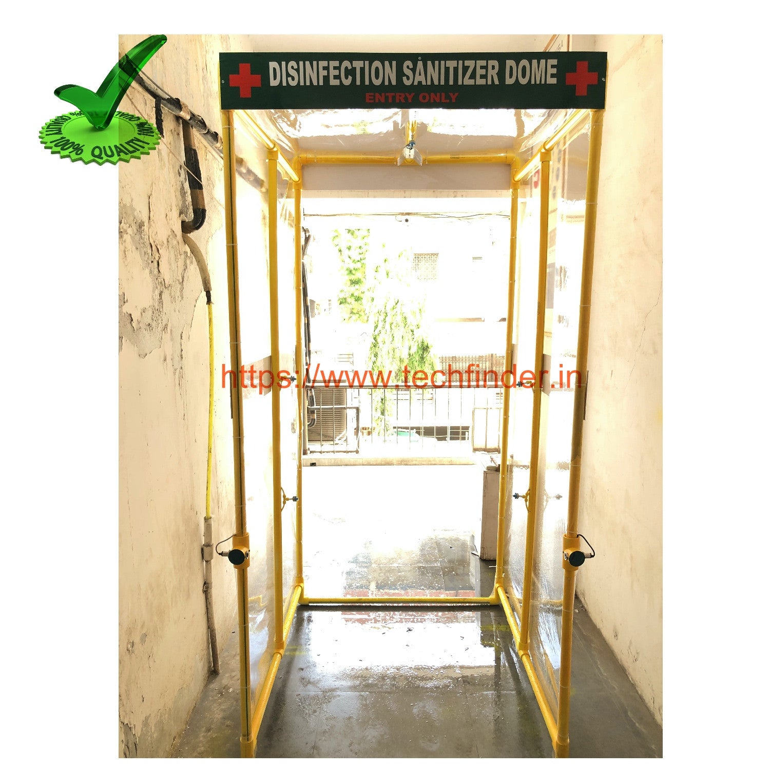Automatic Spraying Disinfective Sanitizer Tunnel Dome