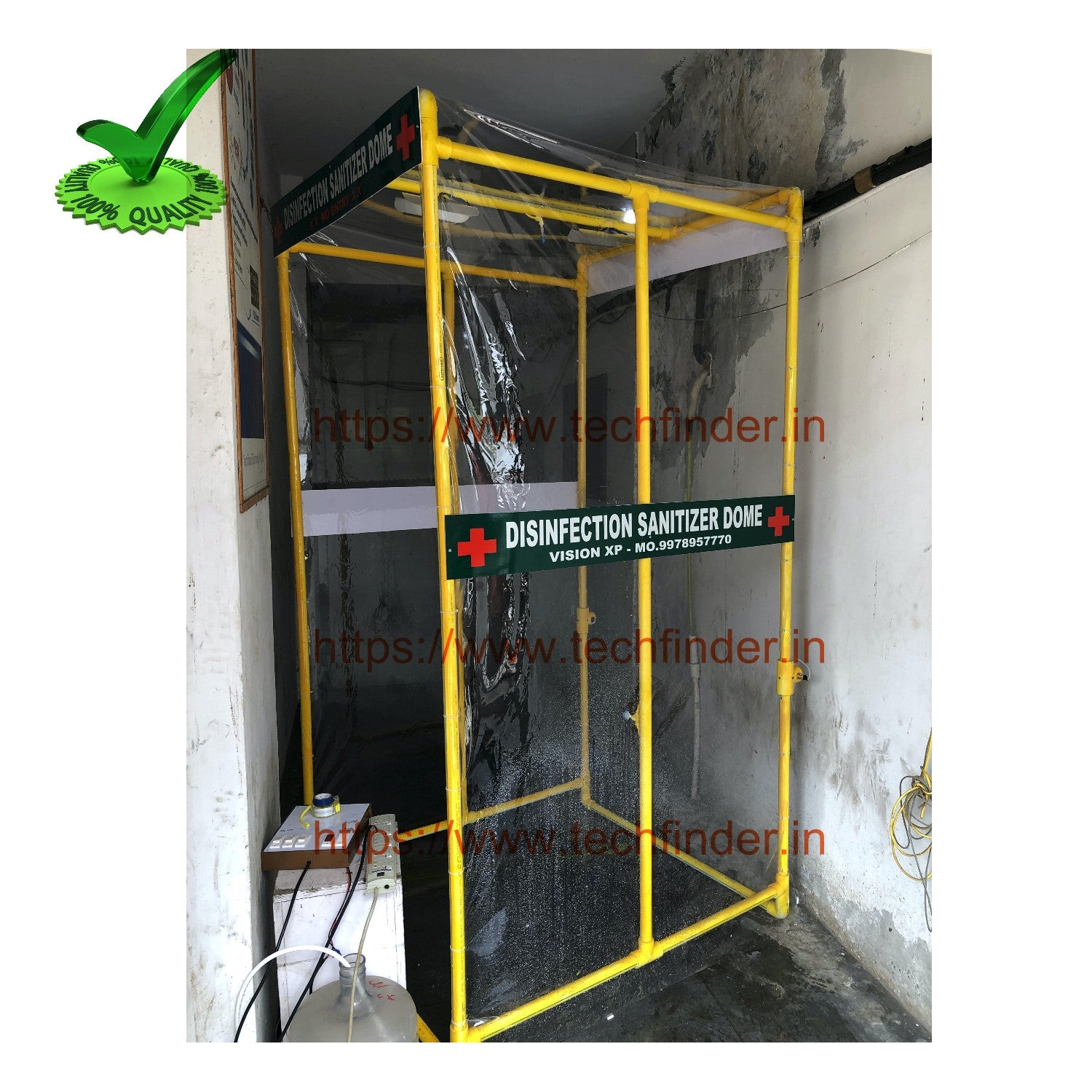 Automatic Spraying Disinfective Sanitizer Tunnel Dome