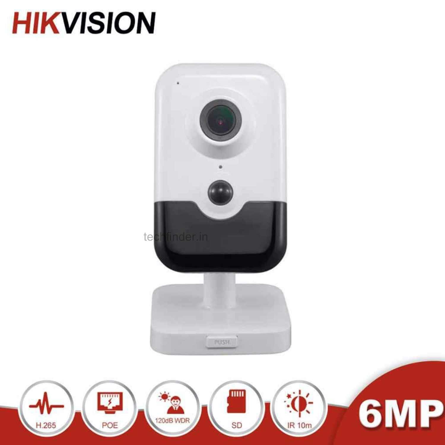 Hikvision DS-2CD2463G0-I(W) 6MP IR Wi-Fi Fixed Cube Network Ip Camera