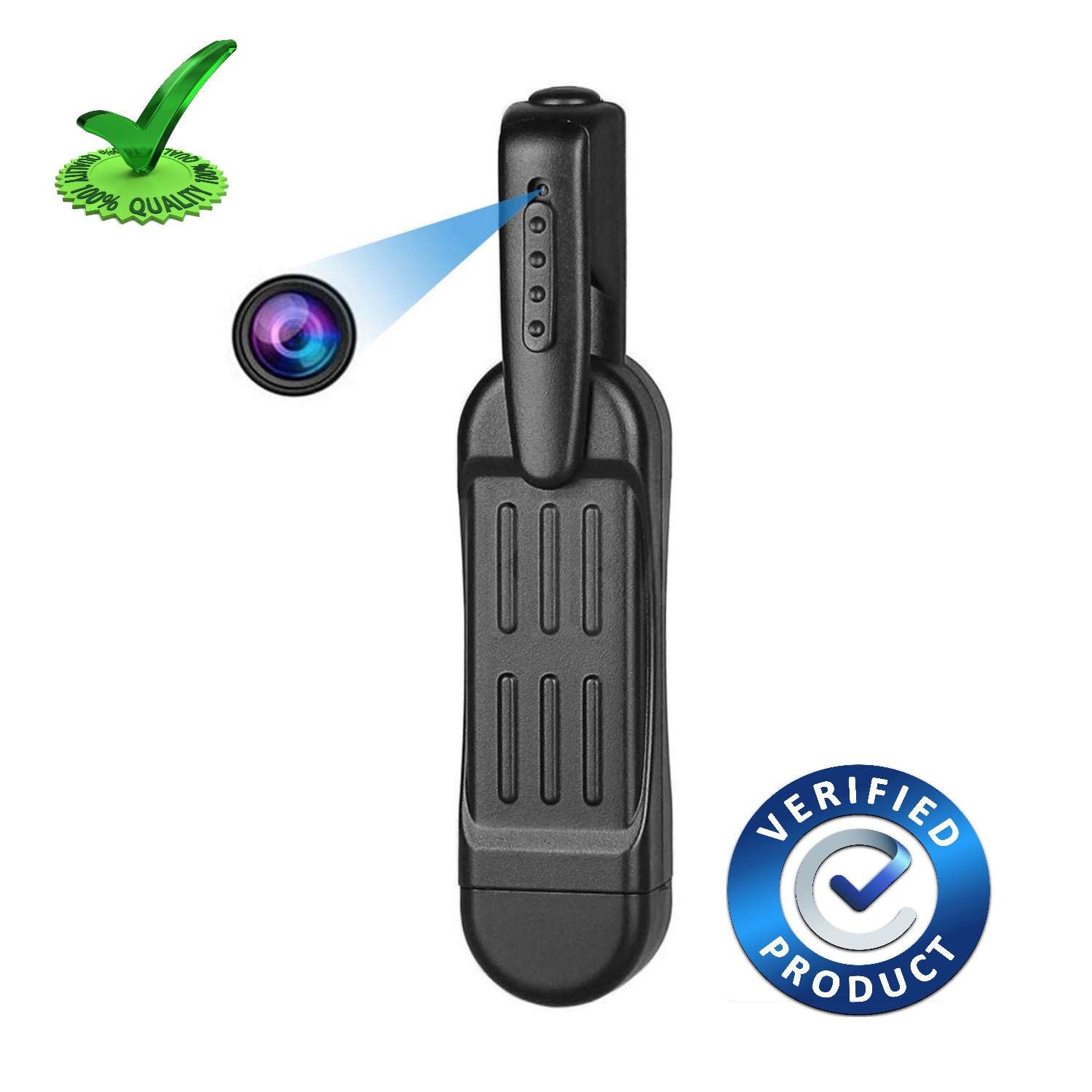 Wearable 4k Pen Camera with Mini DVR