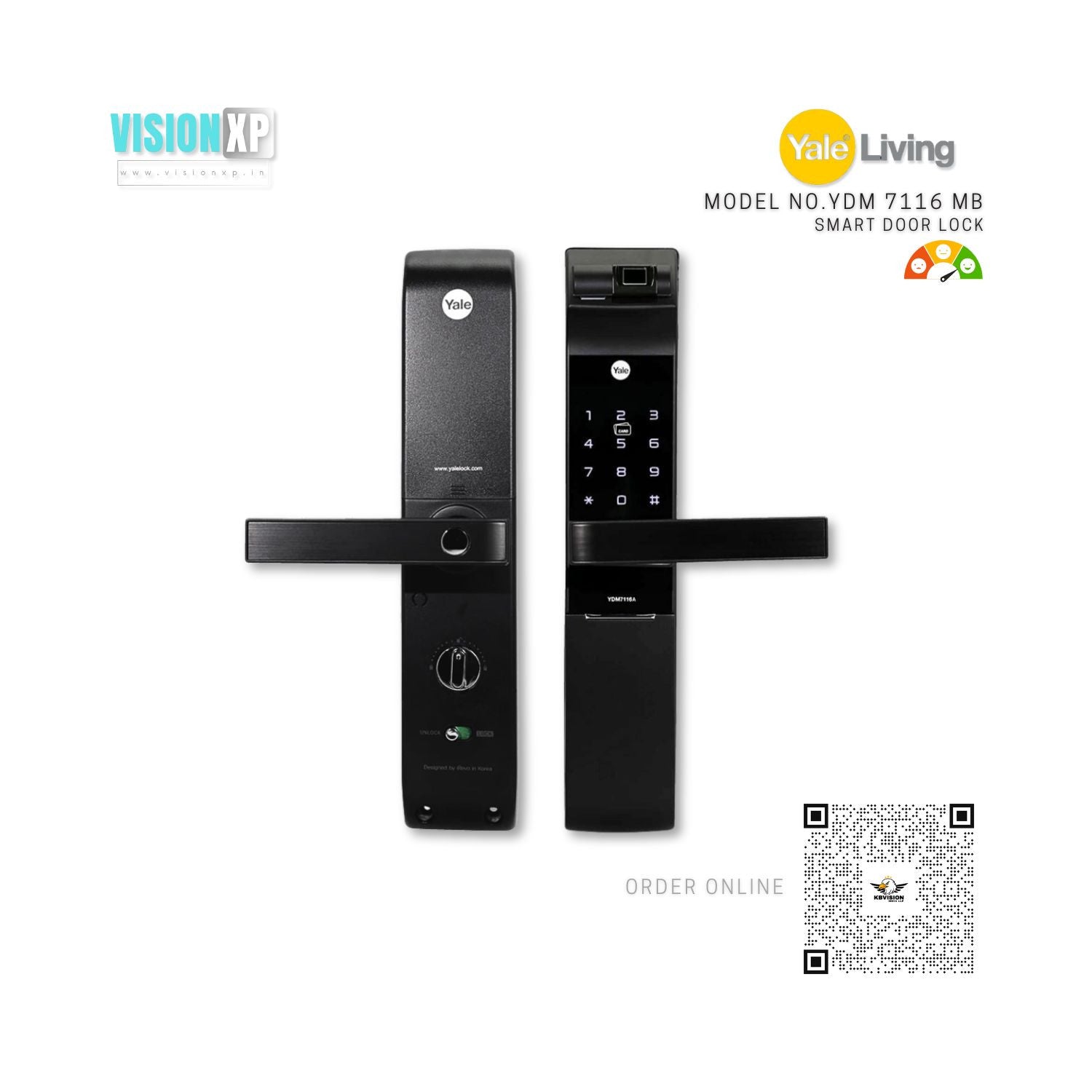 Yale YDM7116 A Smart Door Lock