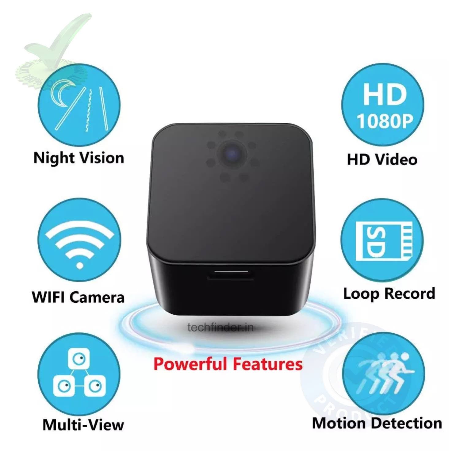 4k Wi-Fi Spy Hidden Camera with Recorder in Charging Adaptor