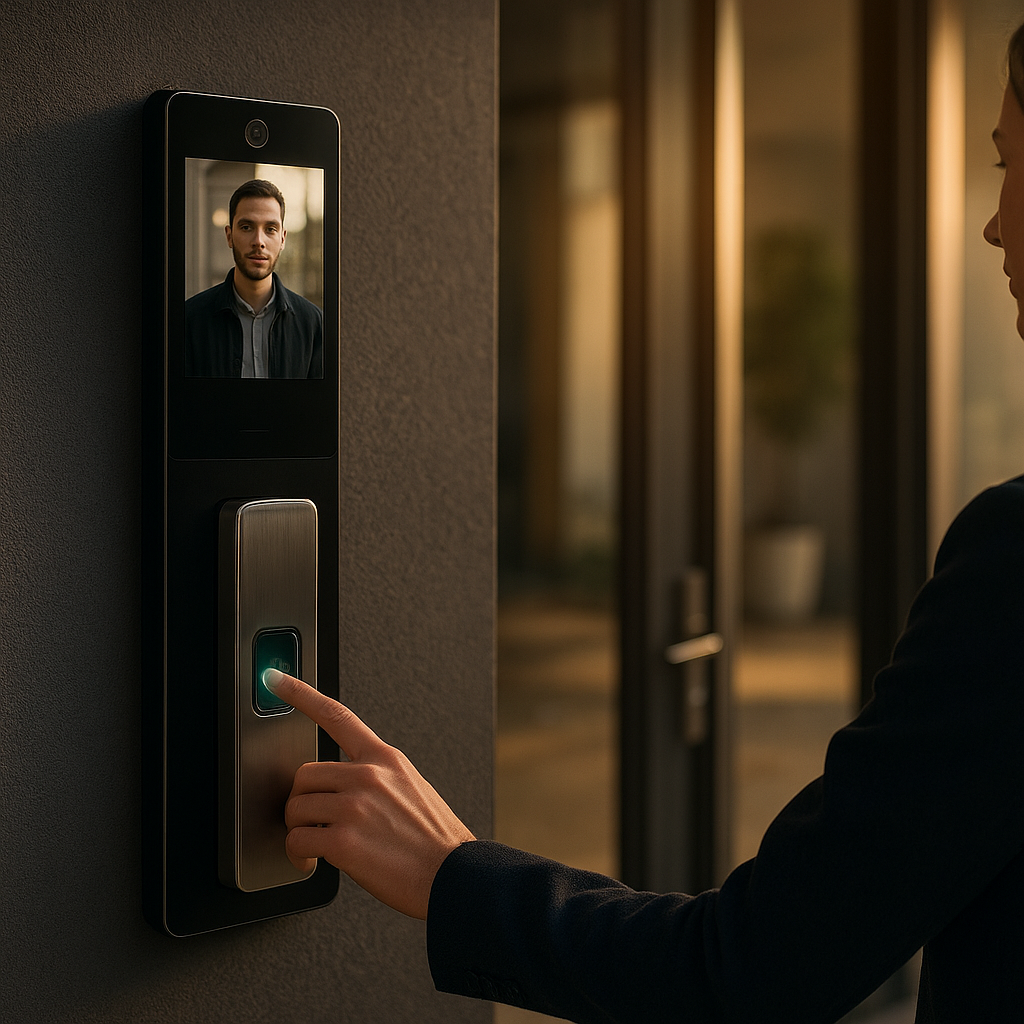 Top Benefits of Using a Video Door Phone with Access Control Lock
