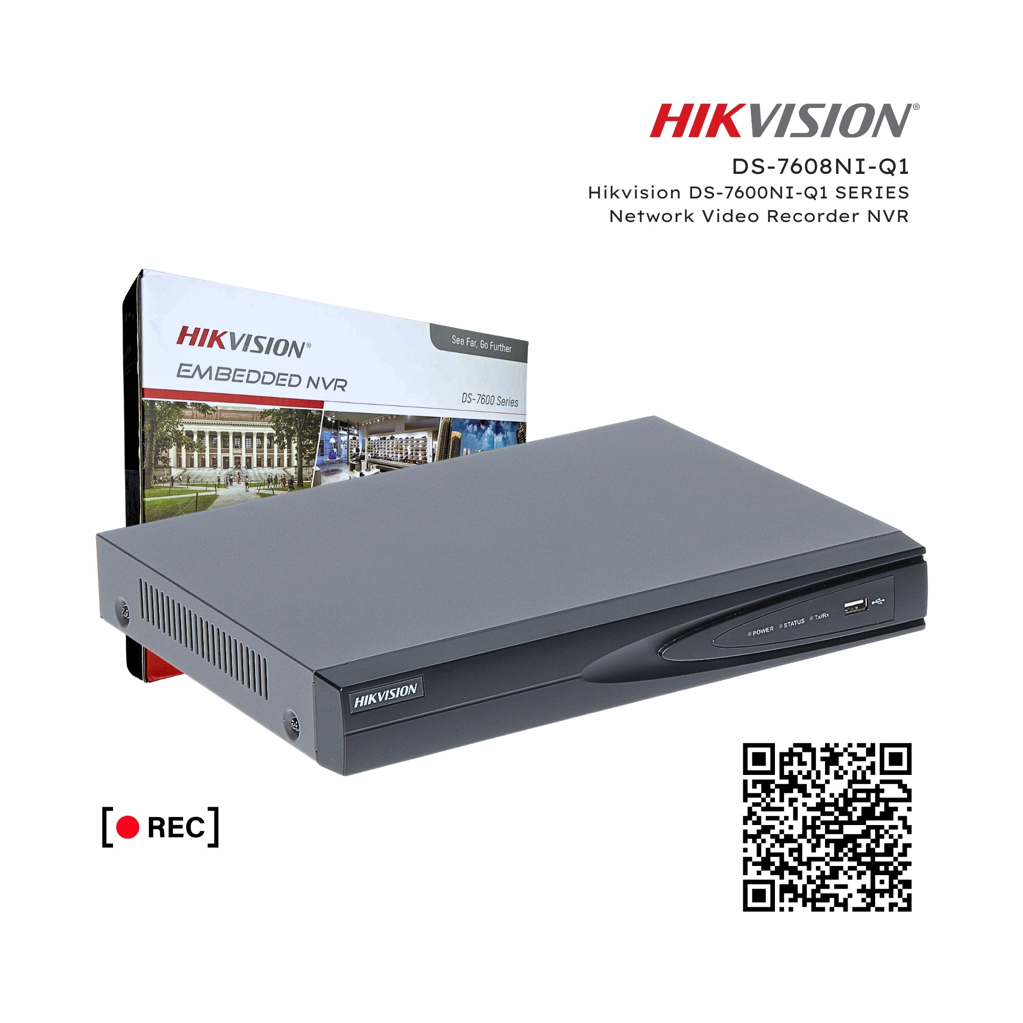 Hikvision DS-7608NI-Q1 Series 8ch 4k Nvr