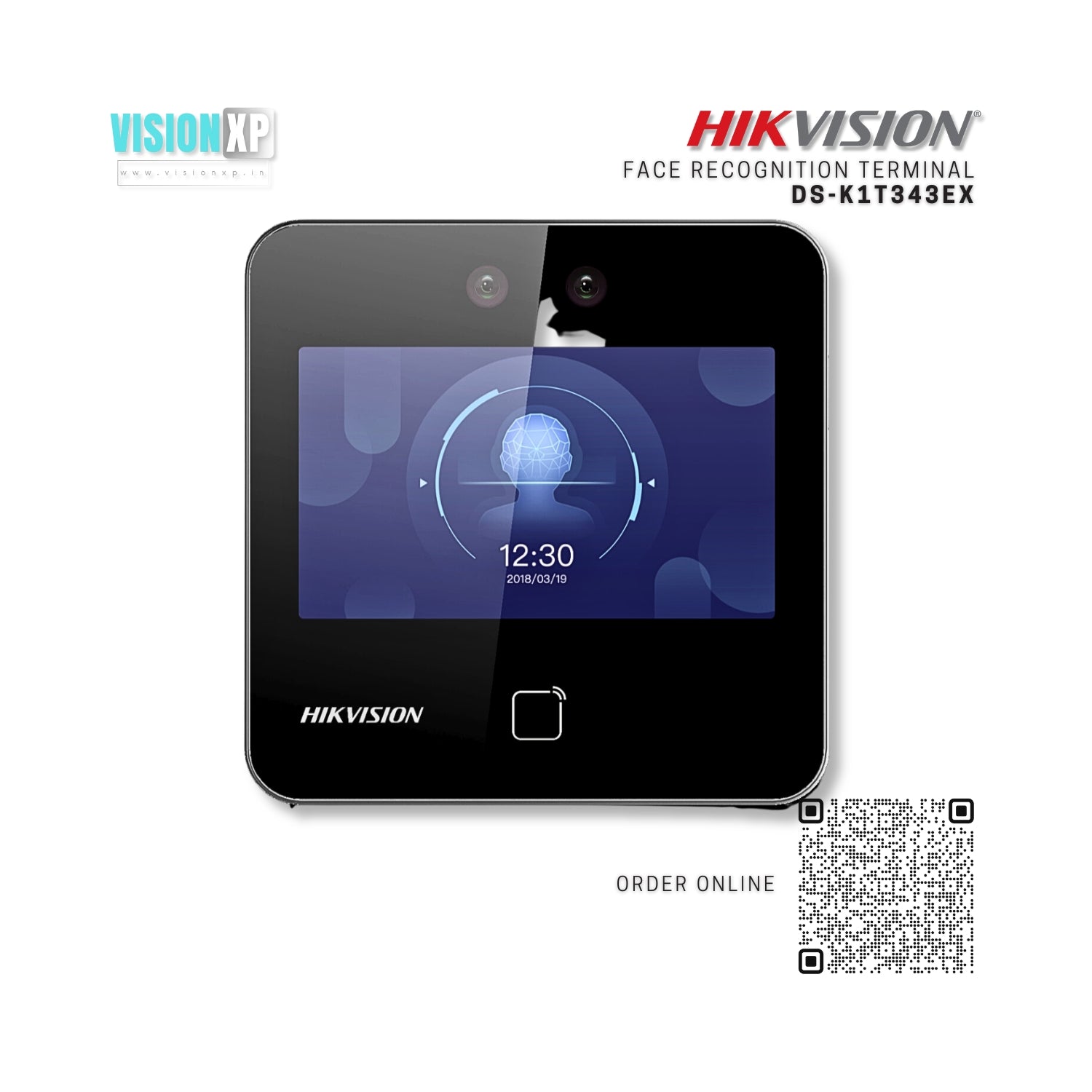 Hikvision DS-K1T343EX Face Recognition Access Control Terminal