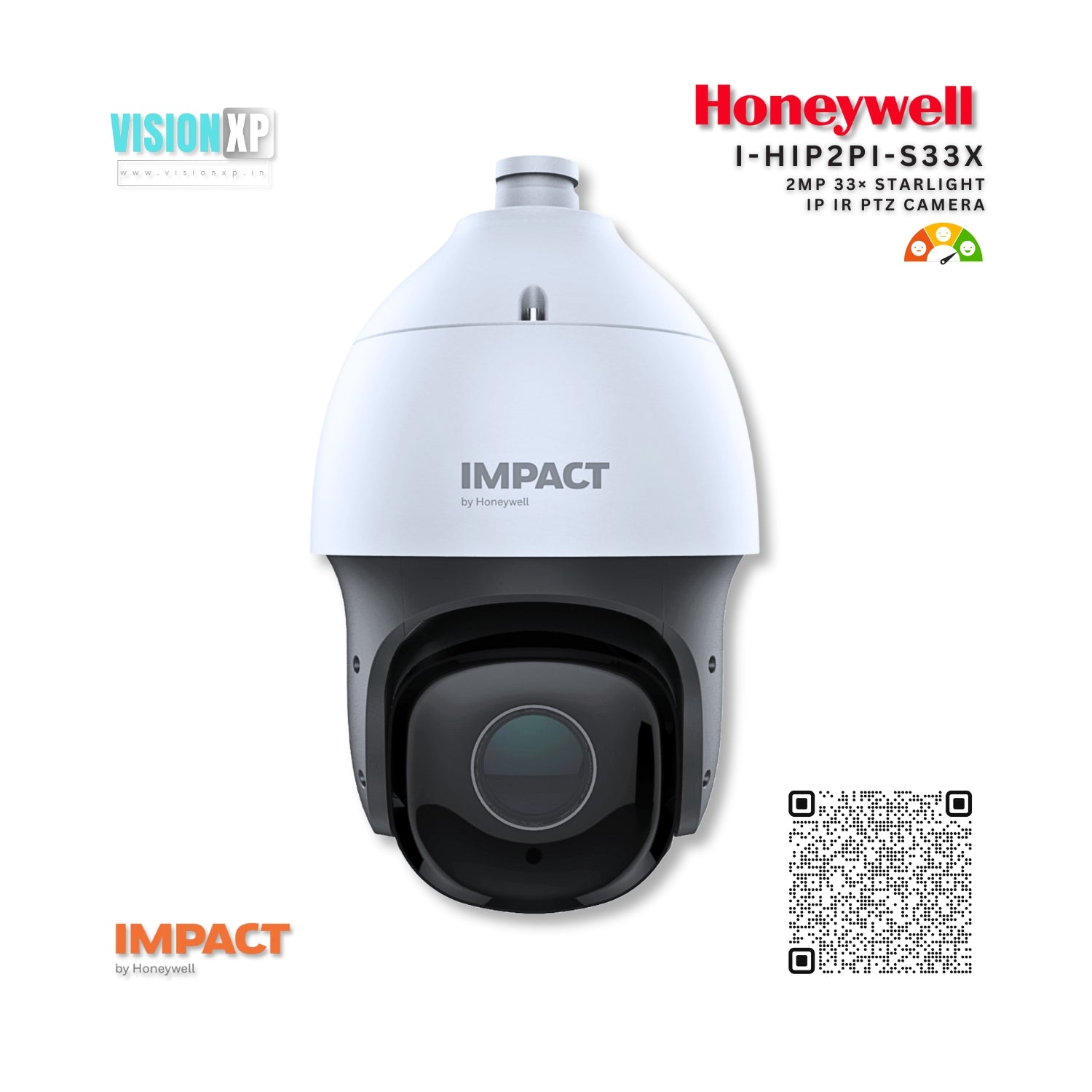 Honeywell Impact I-HIP2PI-S33X 2MP 33× Starlight IP IR PTZ Camera