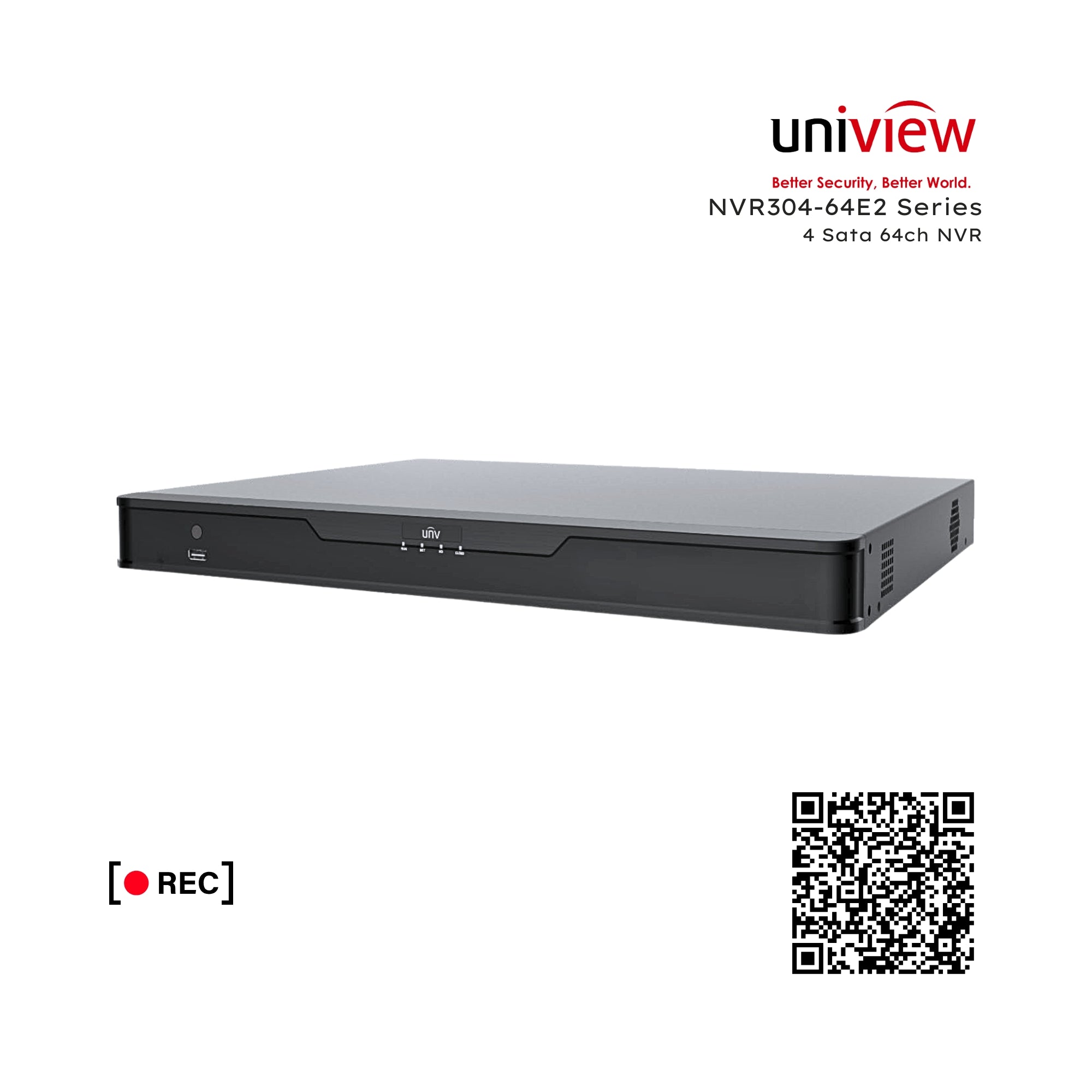 UNV Uniview NVR304-64E2 Series 64ch 4Sata NVR Network Video Recorder