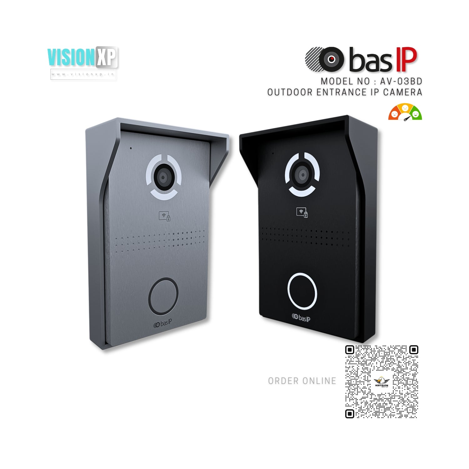 basIP AV-03BD IP Video Intercom Systems Outdoor Entrance Camera Panel ...