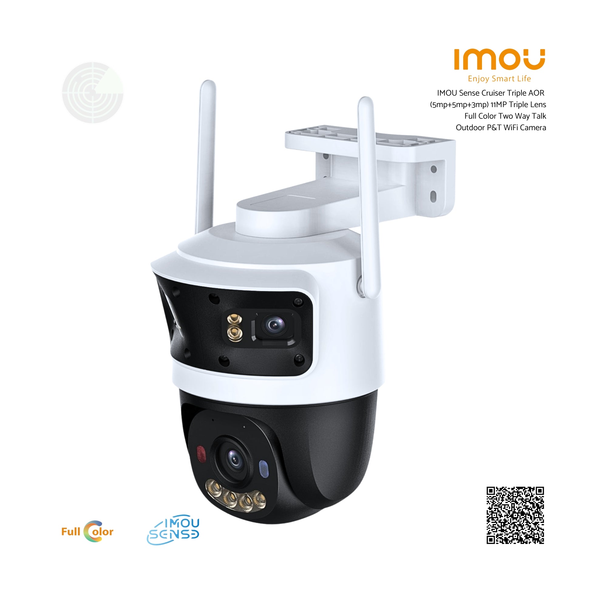 Outdoor PTZ WiFi Camera with IMOU branding on a white background