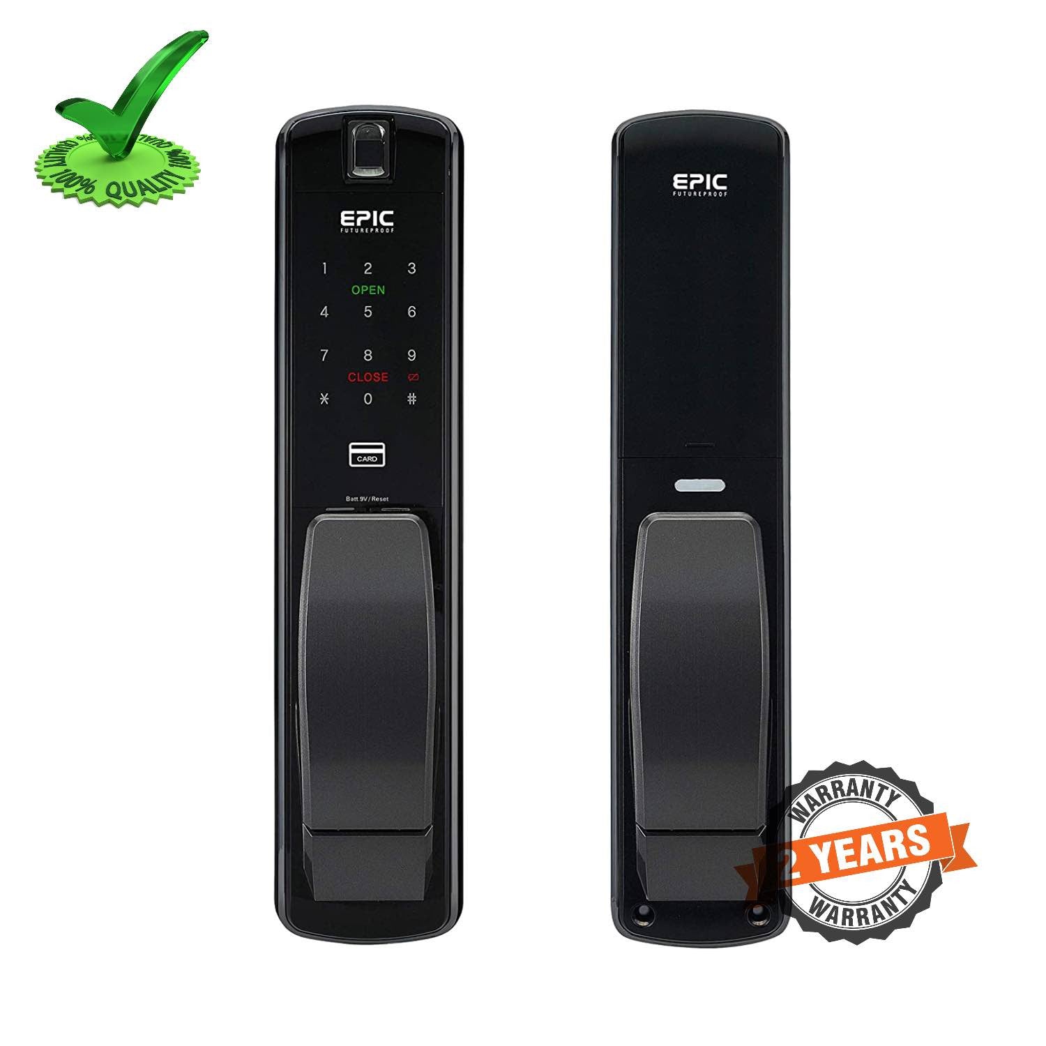 Epic EF-P8800K Pull-Push Finger Print Door Lock