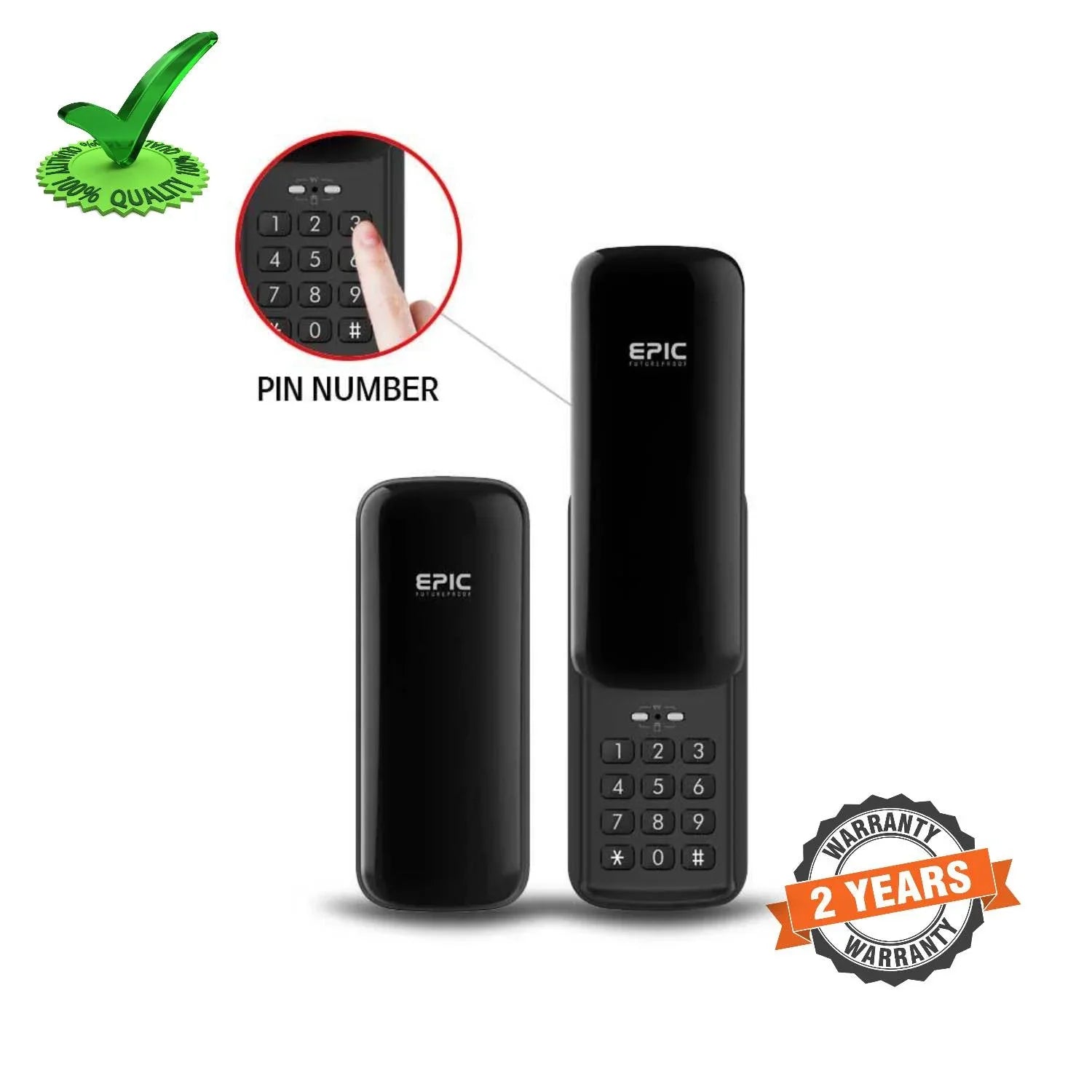 epic es-b10 numeric keypad operated digiital door lock – Techfinder ...