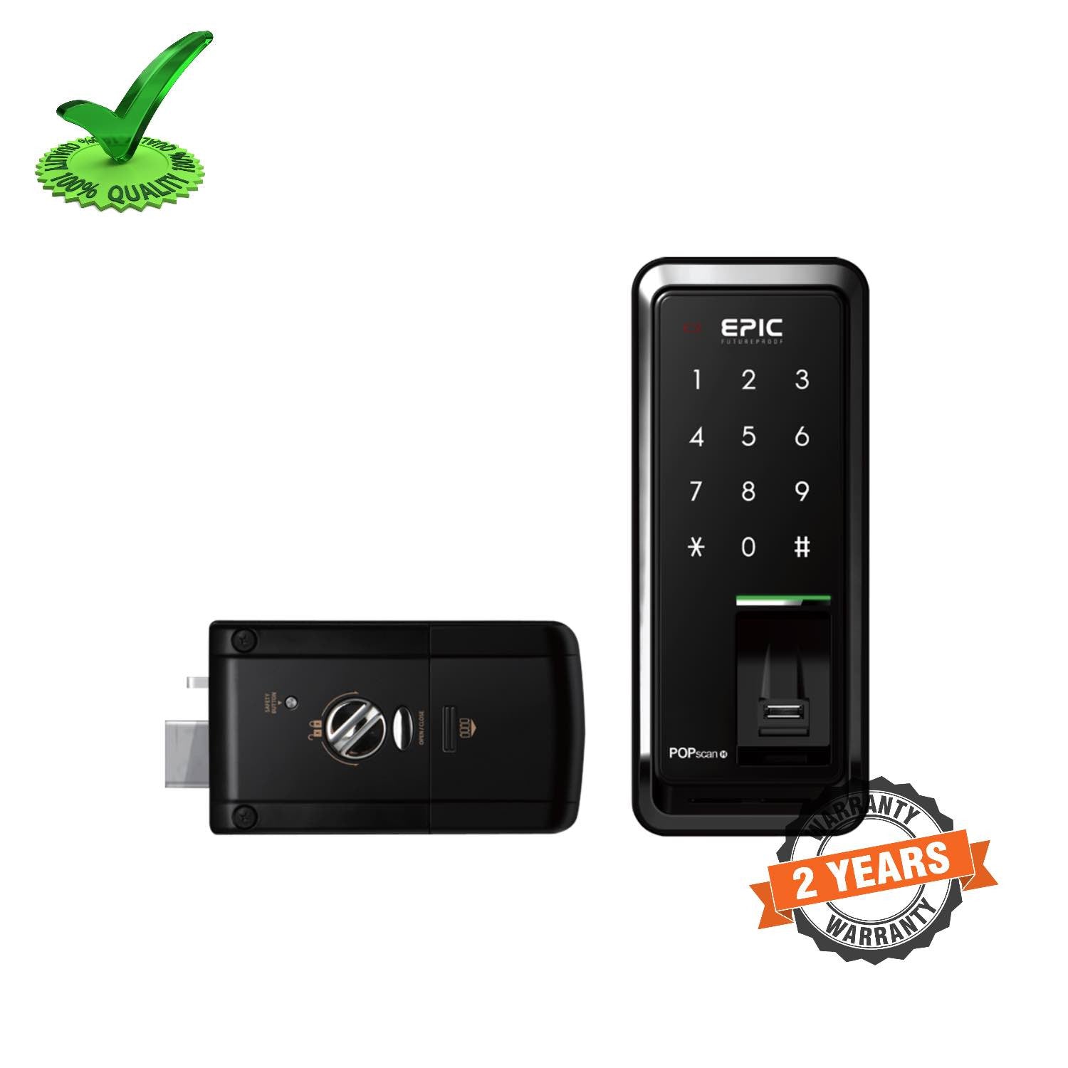 Epic POP SCAN M Finger Print Digital Door Lock