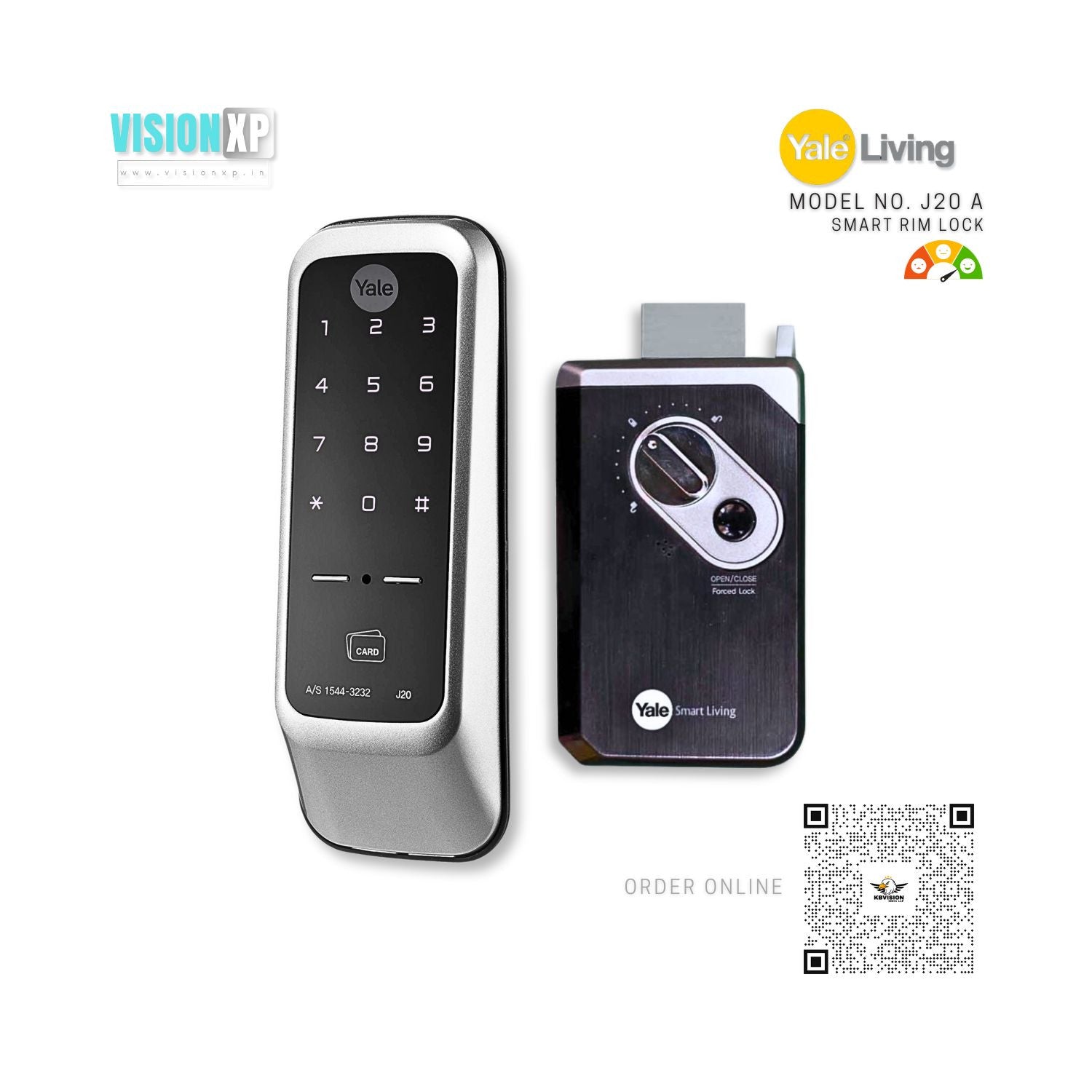 Yale J20 A RF Digital Smart Door Lock