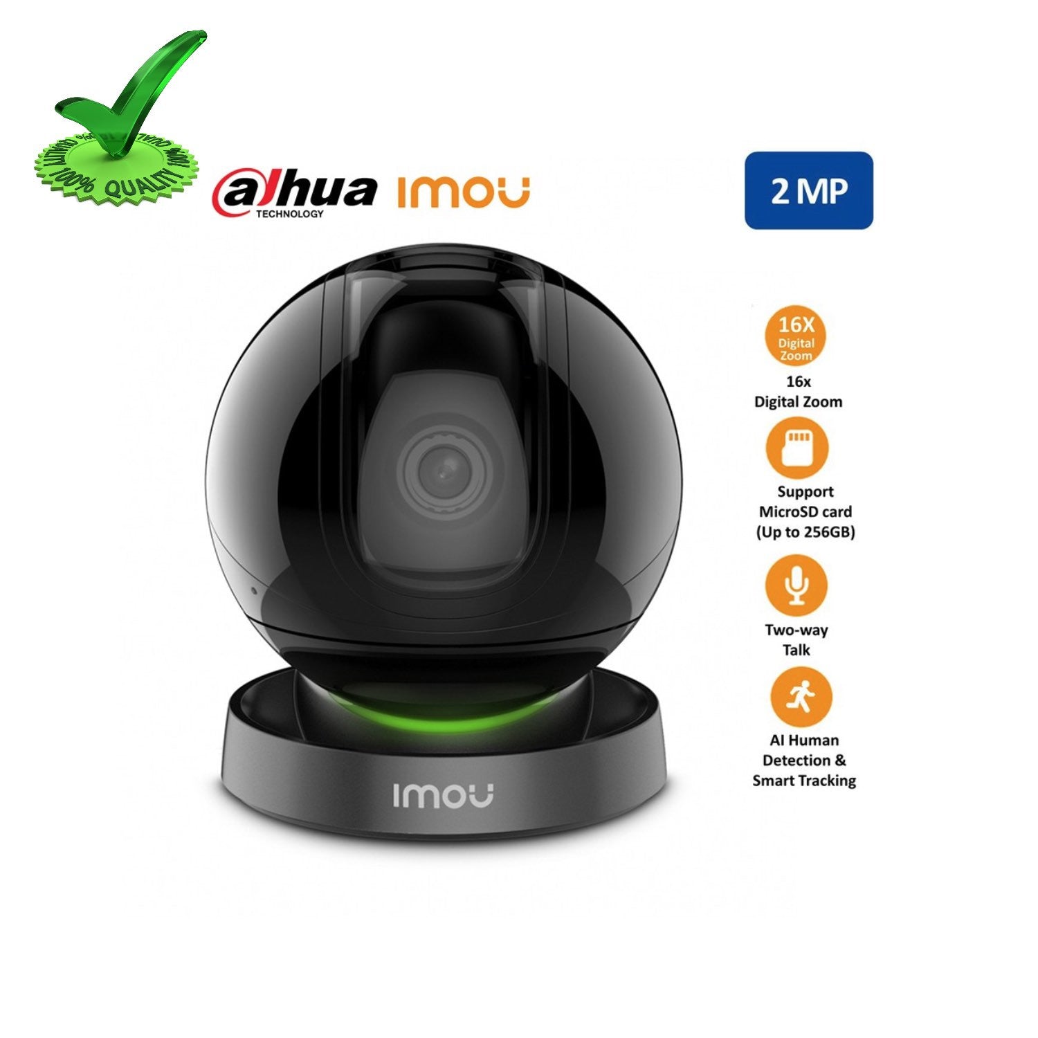 Imou Ranger Pro H.265 1080p WiFi Pan Tilt Camera