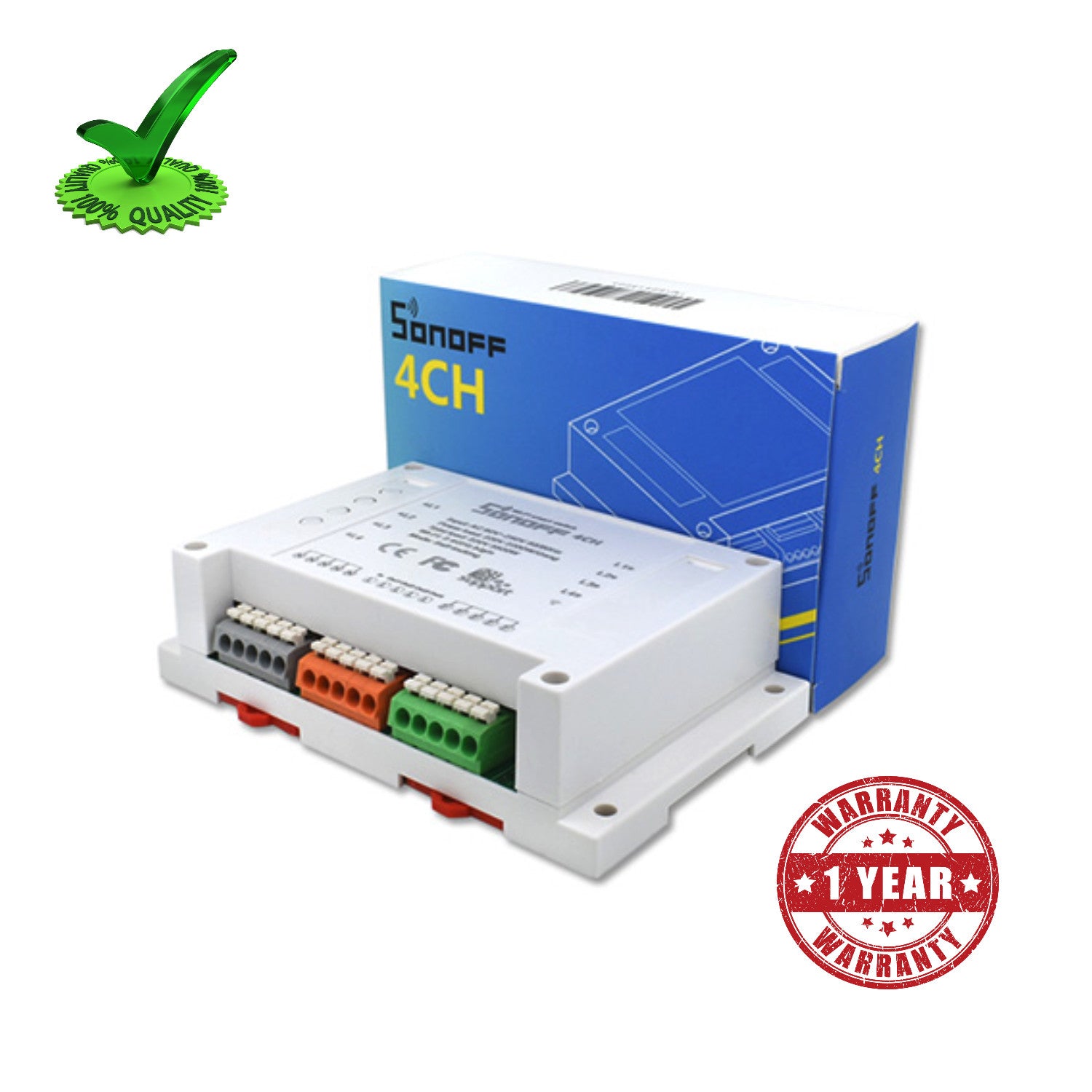4ch Sonoff Wifi RF Smart Timer Switch