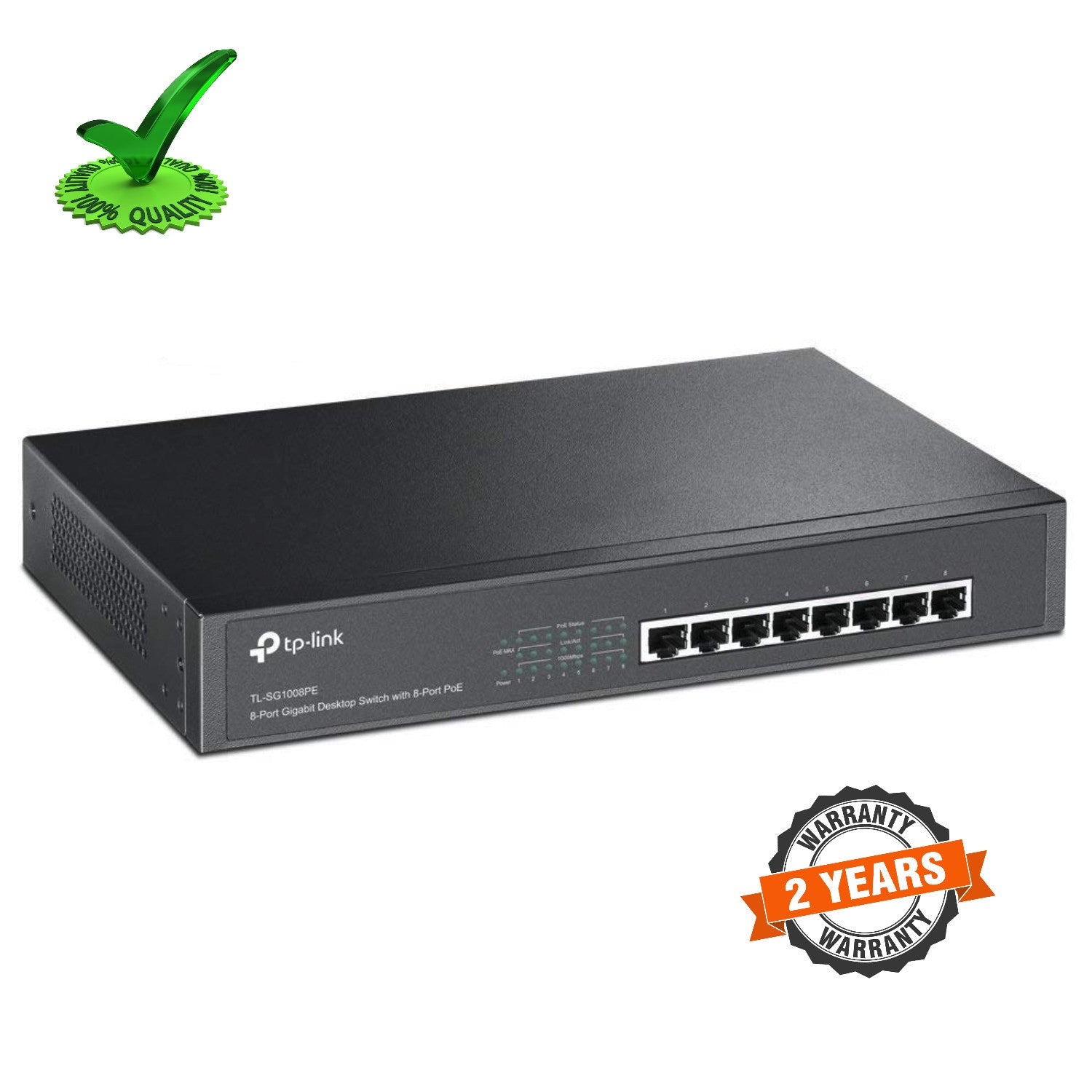 Tp-Link TL-SG1008PE 8 Port POE Gigabit Switch