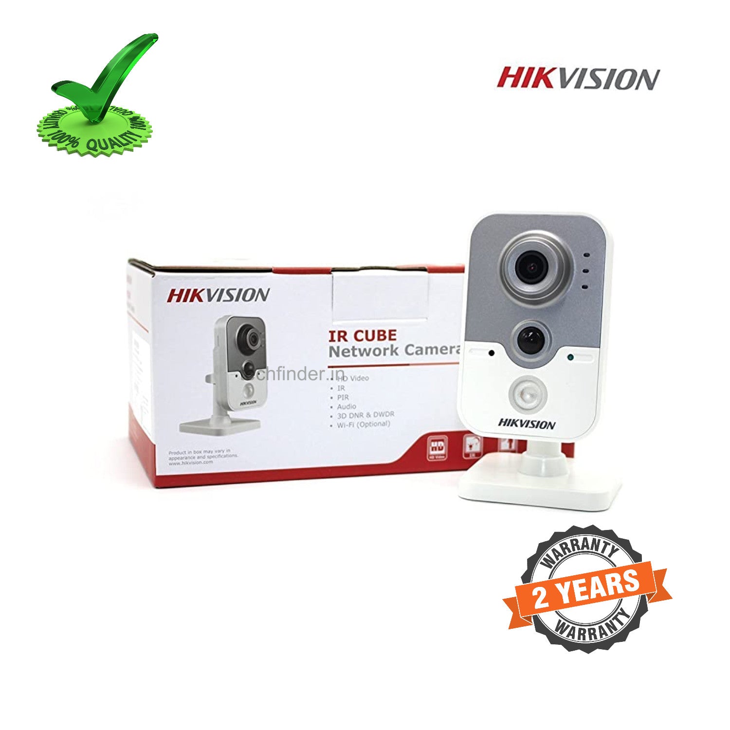 Hikvision DS-2CD2442FWD-IW 4megapixel WDR Wi-Fi Network Cube Camera