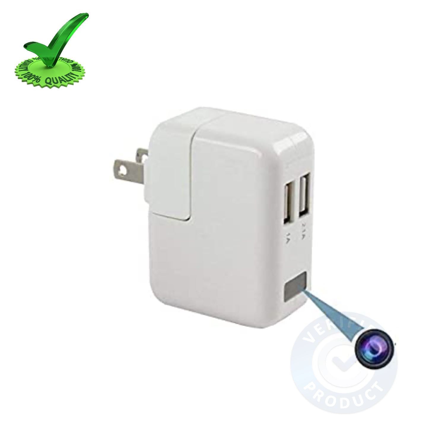 4k Wi-Fi Spy Hidden Camera with Recorder in Apple Usb Charger