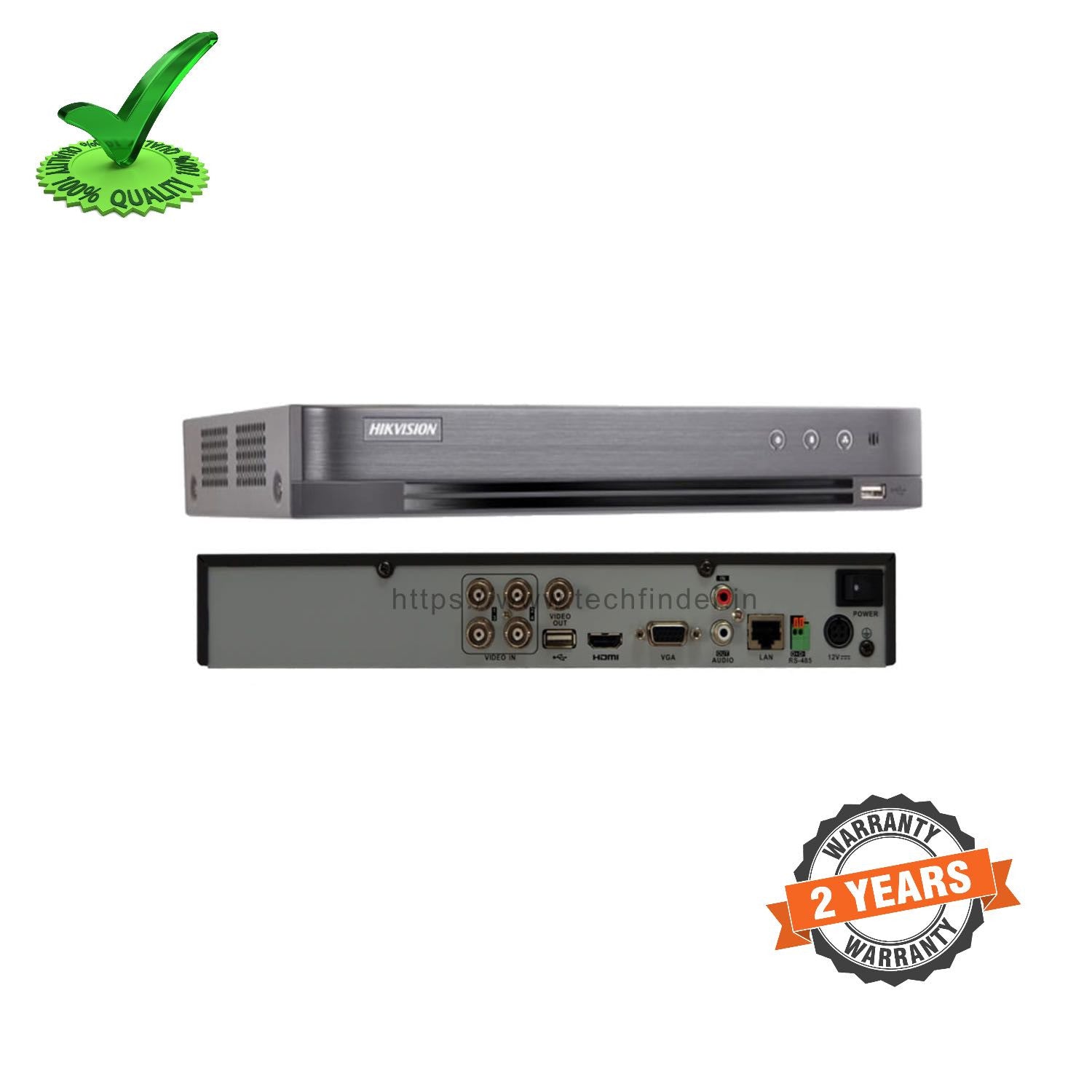 Hikvision DS-7B08HUHI-K2 Series 8ch 5mp 2 Sata DVR