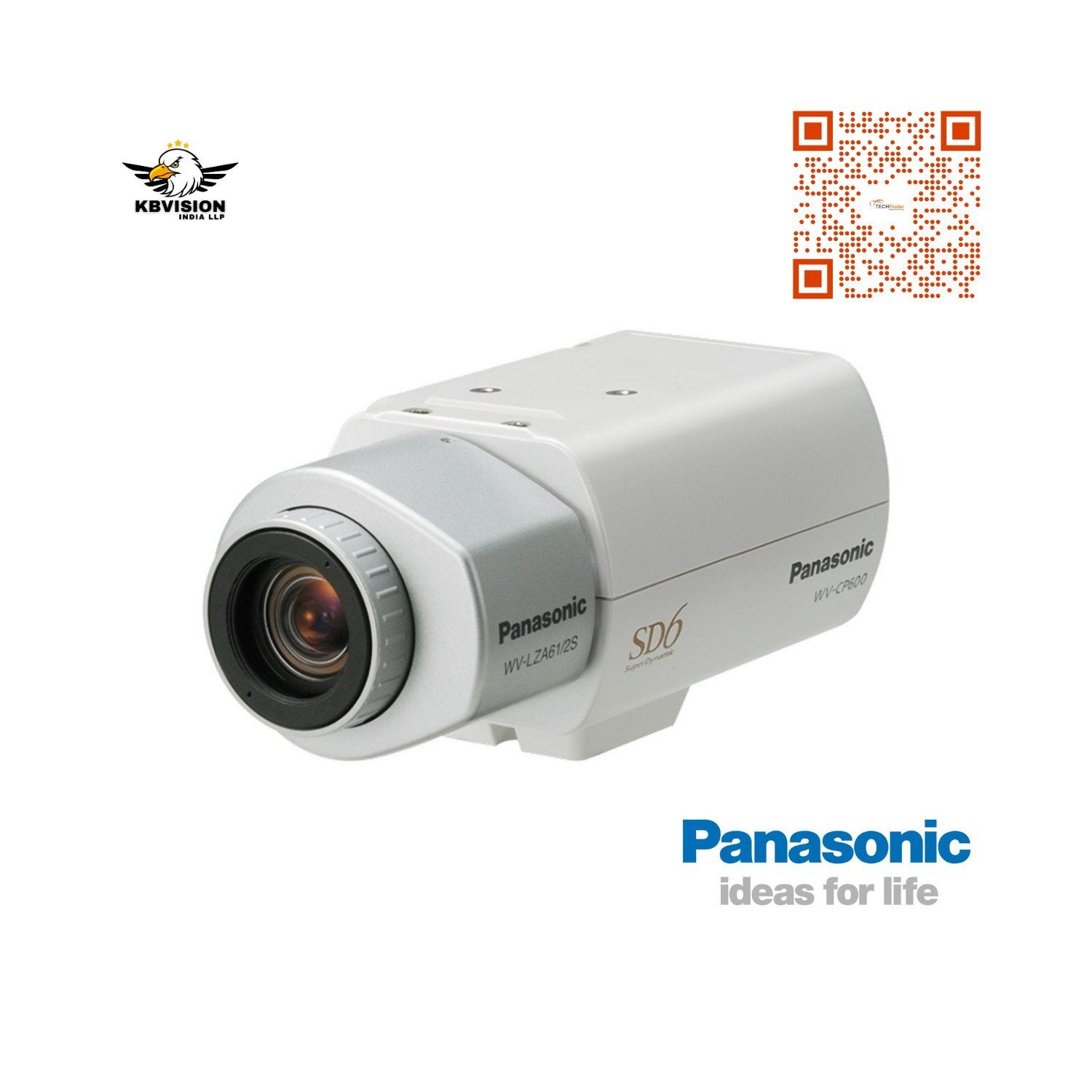 Panasonic WV-CP600 Day/Night Fixed CS Mount Camera
