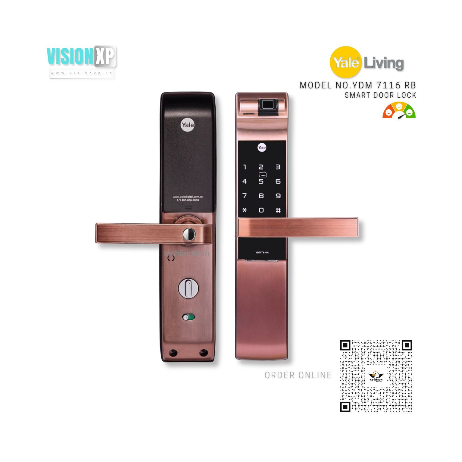 Yale YDM7116 A Smart Door Lock
