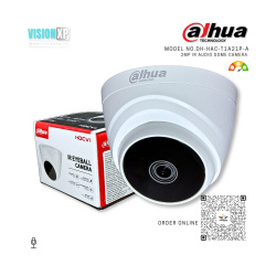 Dahua DH-HAC-T1A21P-A 2mp in built Audio Dome Camera