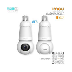 Imou Bulb Cam 5MP Wireless PTZ Bulb Camera