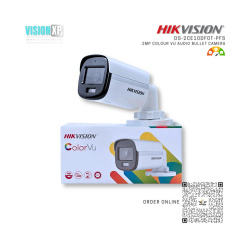 Hikvision DS-2CE10DF0T-PFS 2Mp ColourVU Audio Bullet Camera