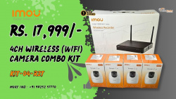 Imou Kit-04-R2T 4Ch Wireless Camera Combo Kit